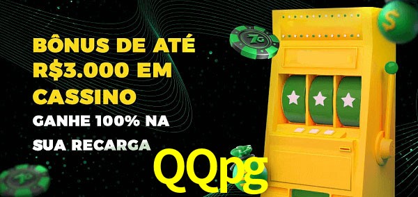 QQpg melhor bônus de depósito